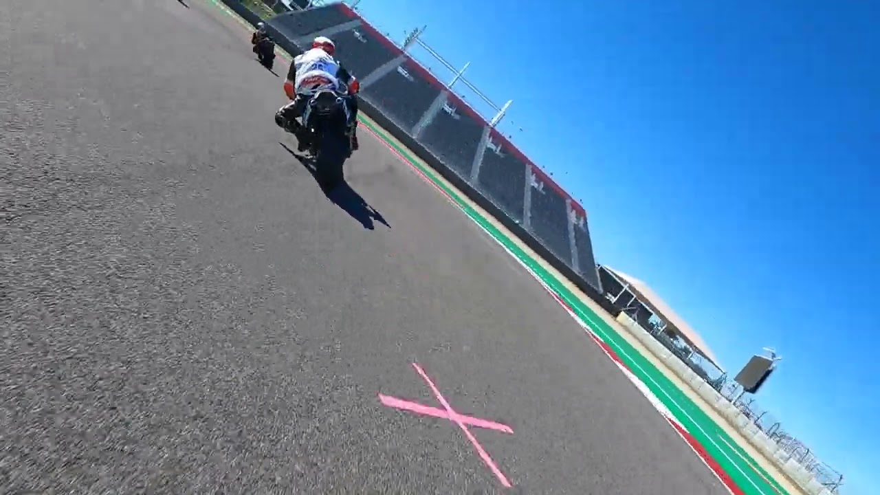 Letting the Harley Pan America eat at COTA