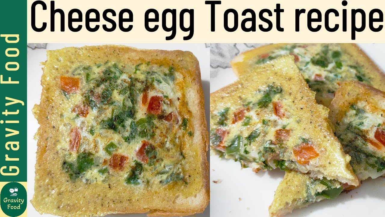 Cheese egg Toast recipe | Crispy Egg Cheese Toast Recipe | Cheese Egg Toast Breakfast Recipe |