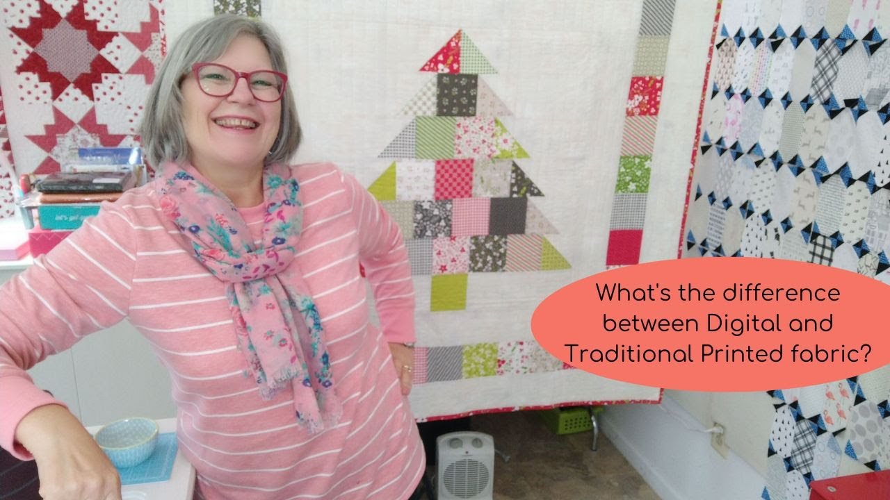 🧵 Digital Fabric vs Traditional Printed Quilt Fabric?  What’s the difference?