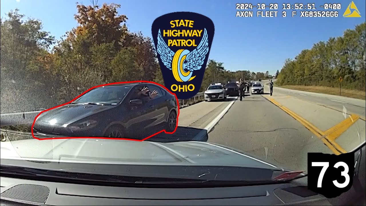 Ohio State Patrol Rushes to Stop Armed Fugitive! | Part Two