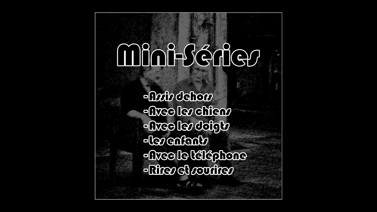 Mini-séries de photos de rue