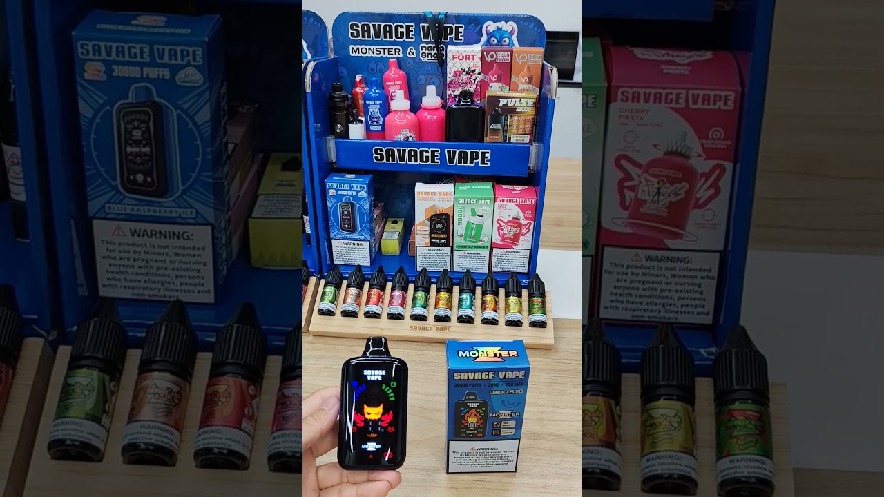 SAVAGE VAPE MONSTER Z 30000#vapeeurope #vapeeu #vapedisposable #vapegermany #vapespain #vapepoland