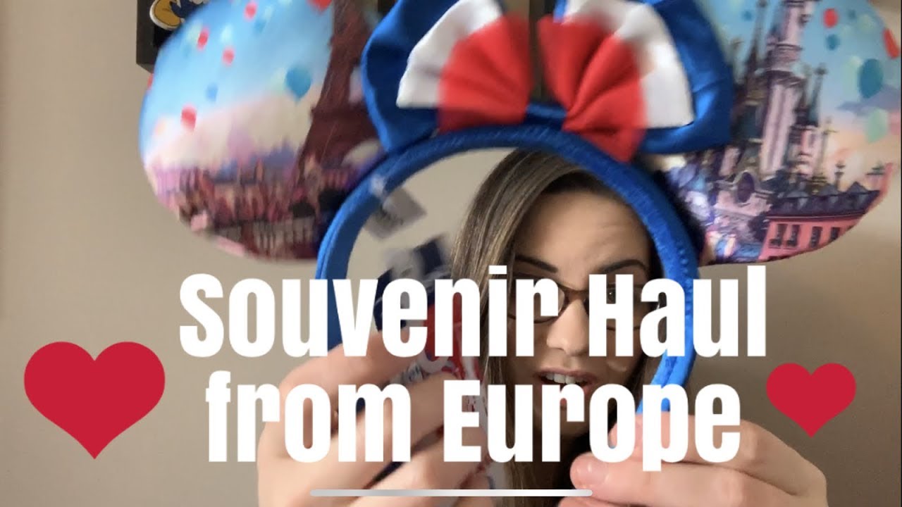 Souvenir Haul from Europe