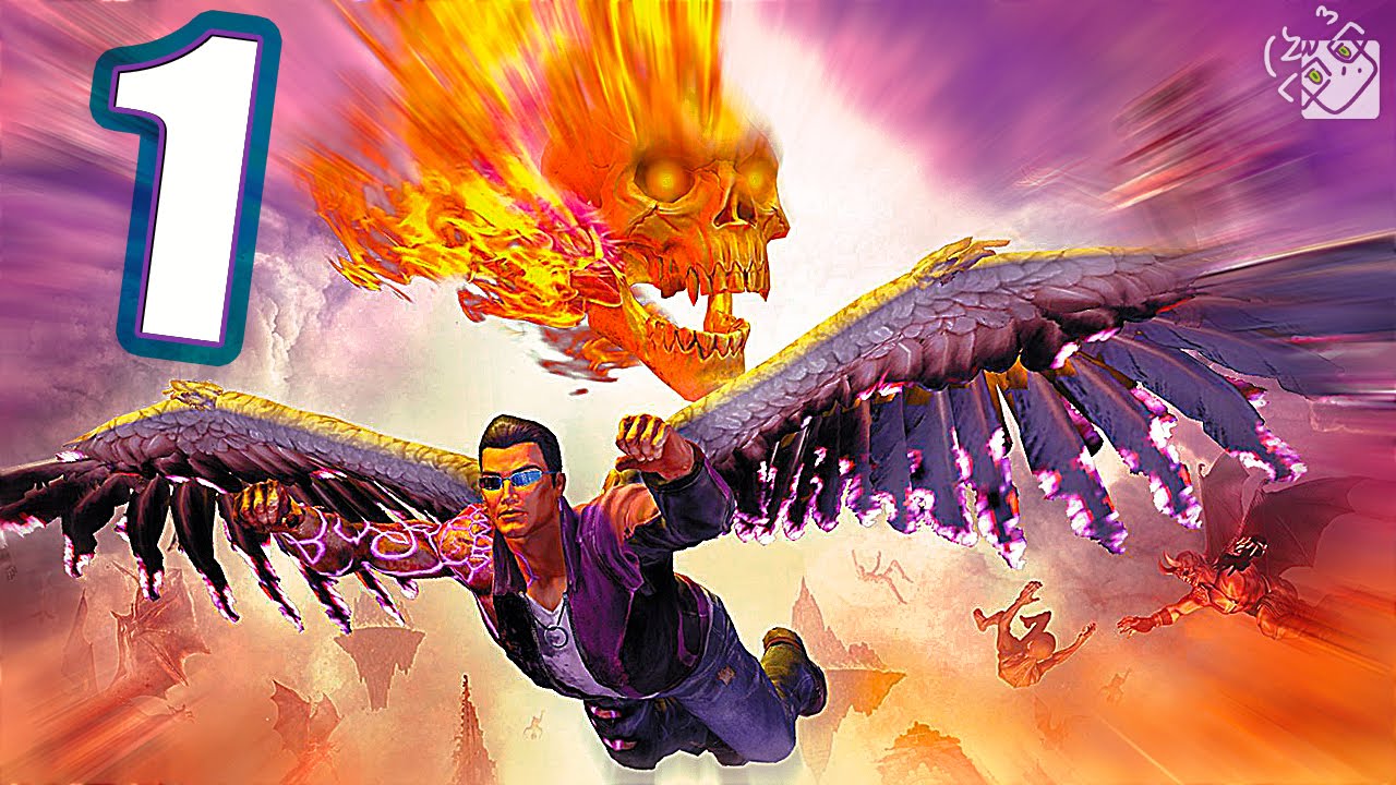 Гагатун и Своти играют в Saints Row: Gat out of Hell #1