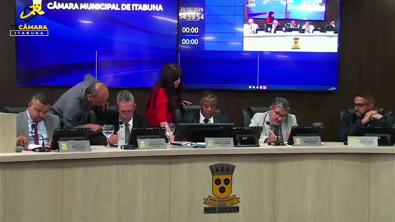 23/02/2026 SESSÃO ORDINÁRIA PRESIDIDA PELO VEREADOR MANOEL PORFÍRIO