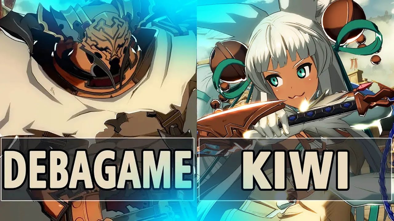 GBVSR:🔥debagame (Vaseraga) Vs Kiwi (Yuel)🔥| High Level Gameplay.