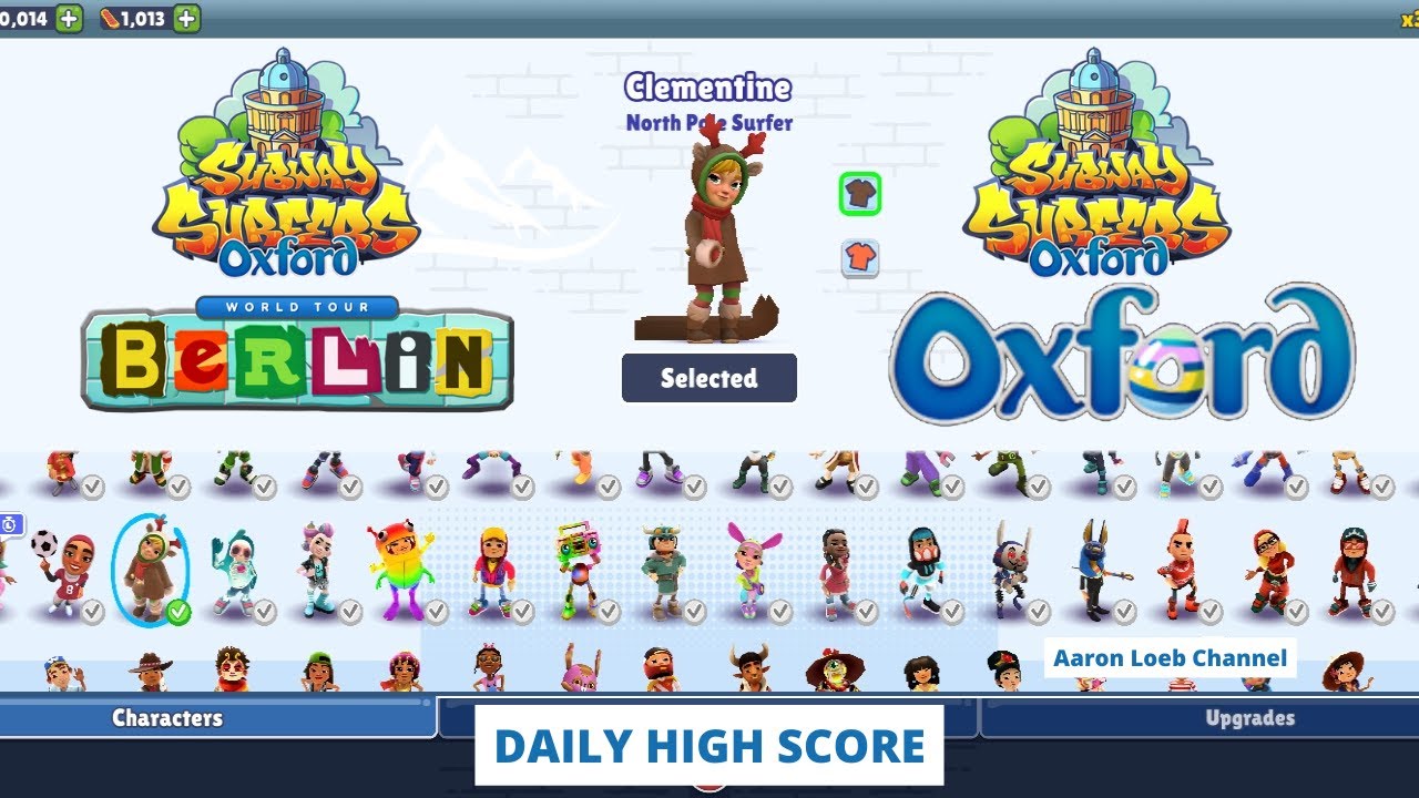 Subway Surfers World Tour Oxford 2023 Clementine || Daily High Score