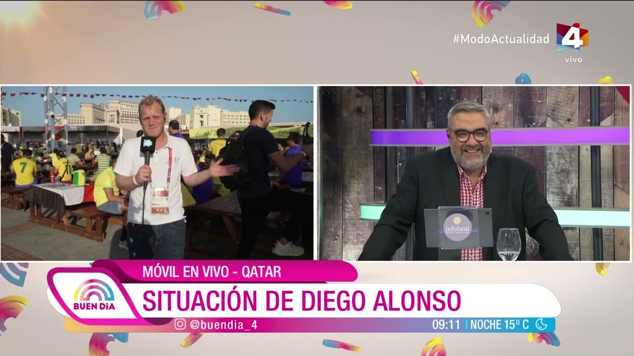 Buen D&iacute;a - Lali Sonsol desde Doha