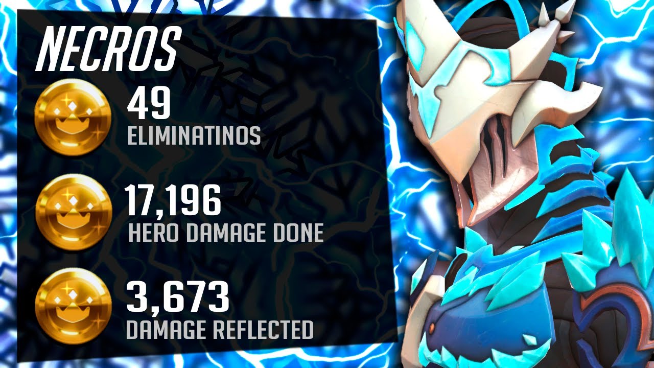 Necros OP Genji Main - 49 elims! [ Overwatch Season 33 Top 500 ]