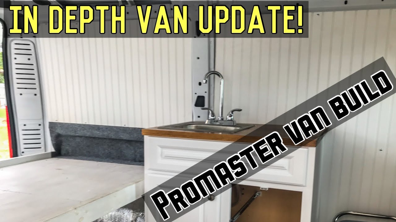 MAJOR VAN UPDATE!! PROMASTER VAN BUILD | ALMOST READY FOR VANLIFE!!
