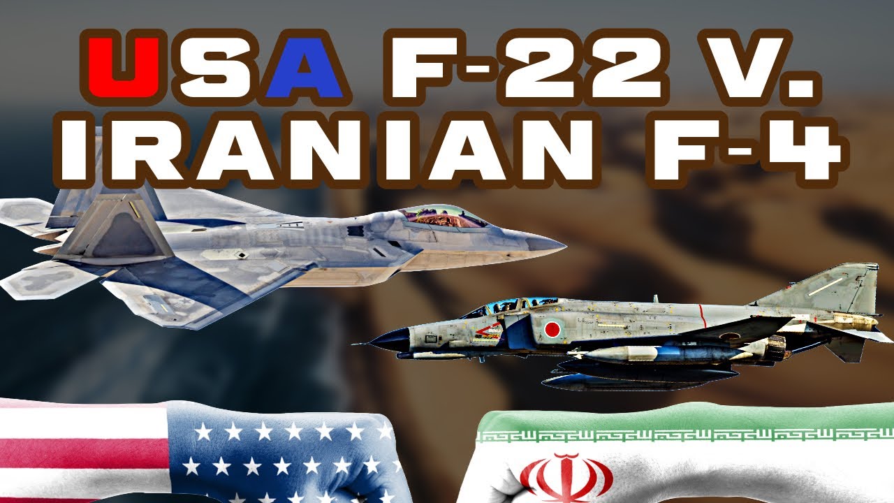 The Day a U.S. F-22 Raptor Stared Down an Iranian F-4 Phantom