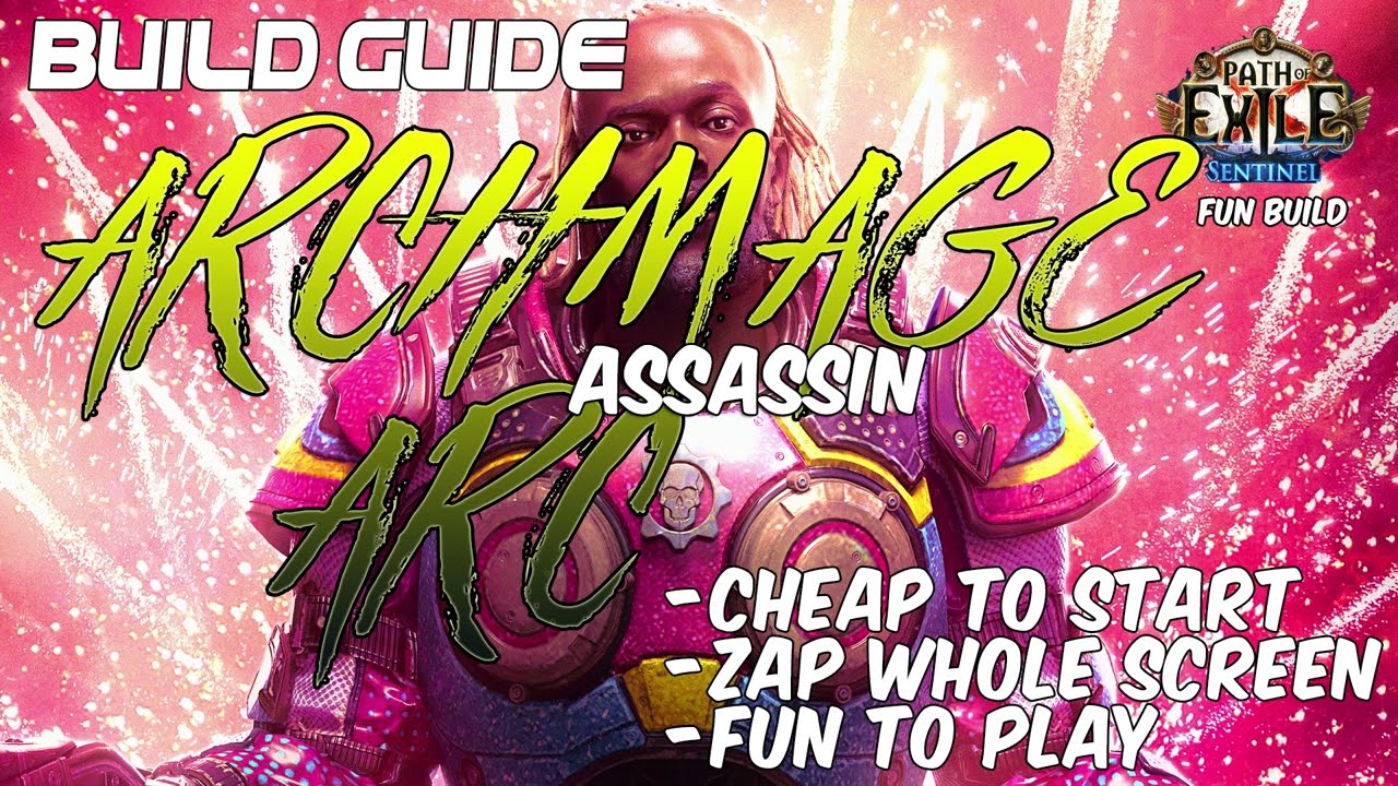 [PathOfExile 3.18] Archmage Arc Unleashed build guide for 1 ex, work in progress.
