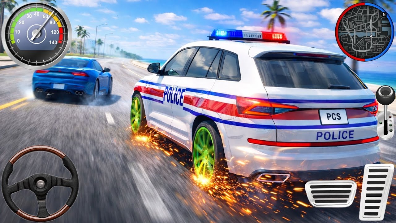 محاكي ألقياده سيارات شرطة العاب شرطة العاب سيارات العاب اندرويد #837 Android Gameplay Police Games