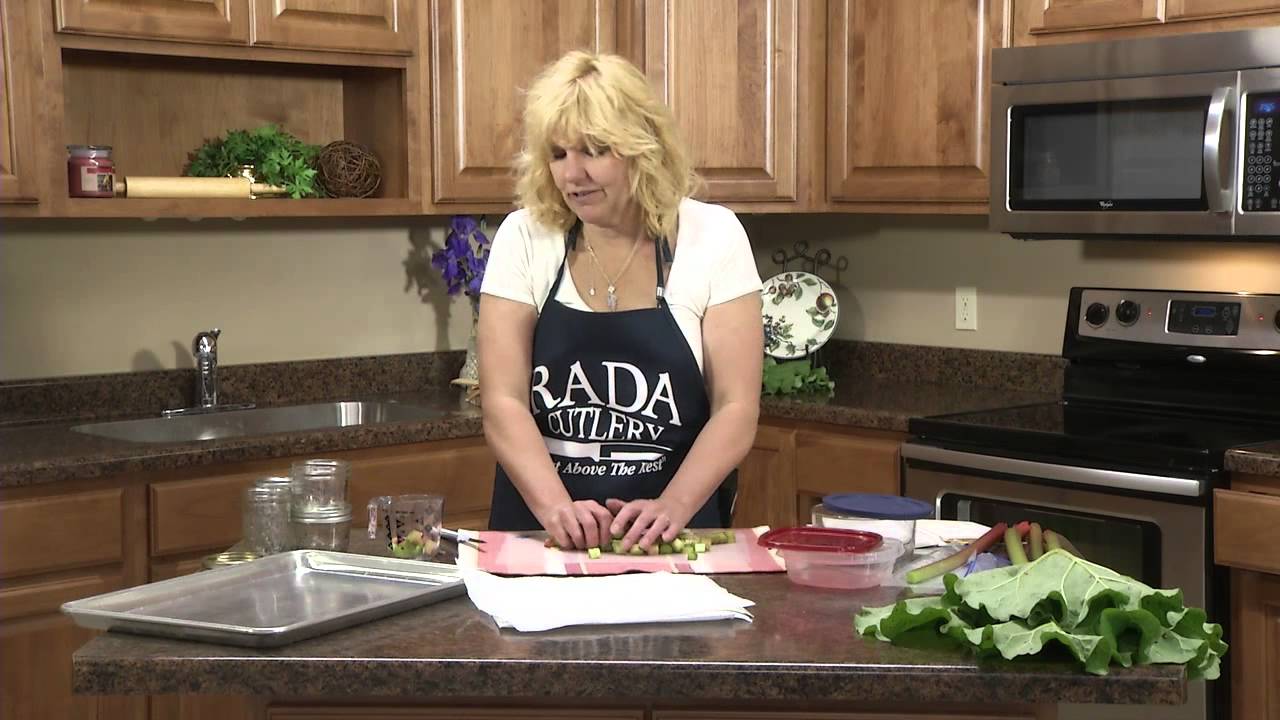 How to Freeze Rhubarb | RadaCutlery.com