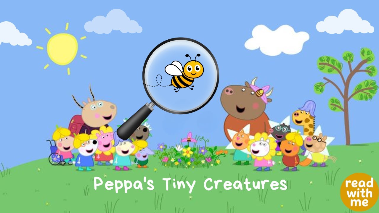 📖 Discover Peppa Pig: Peppa’s Tiny Creatures — a touch-and-feel adventure for little hands! 🐷✨