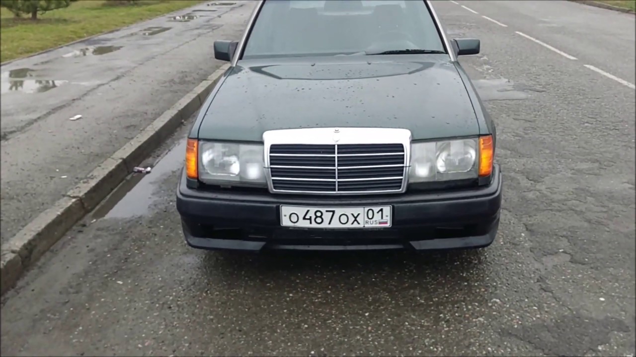 Установка обвеса AMG gen1 w124