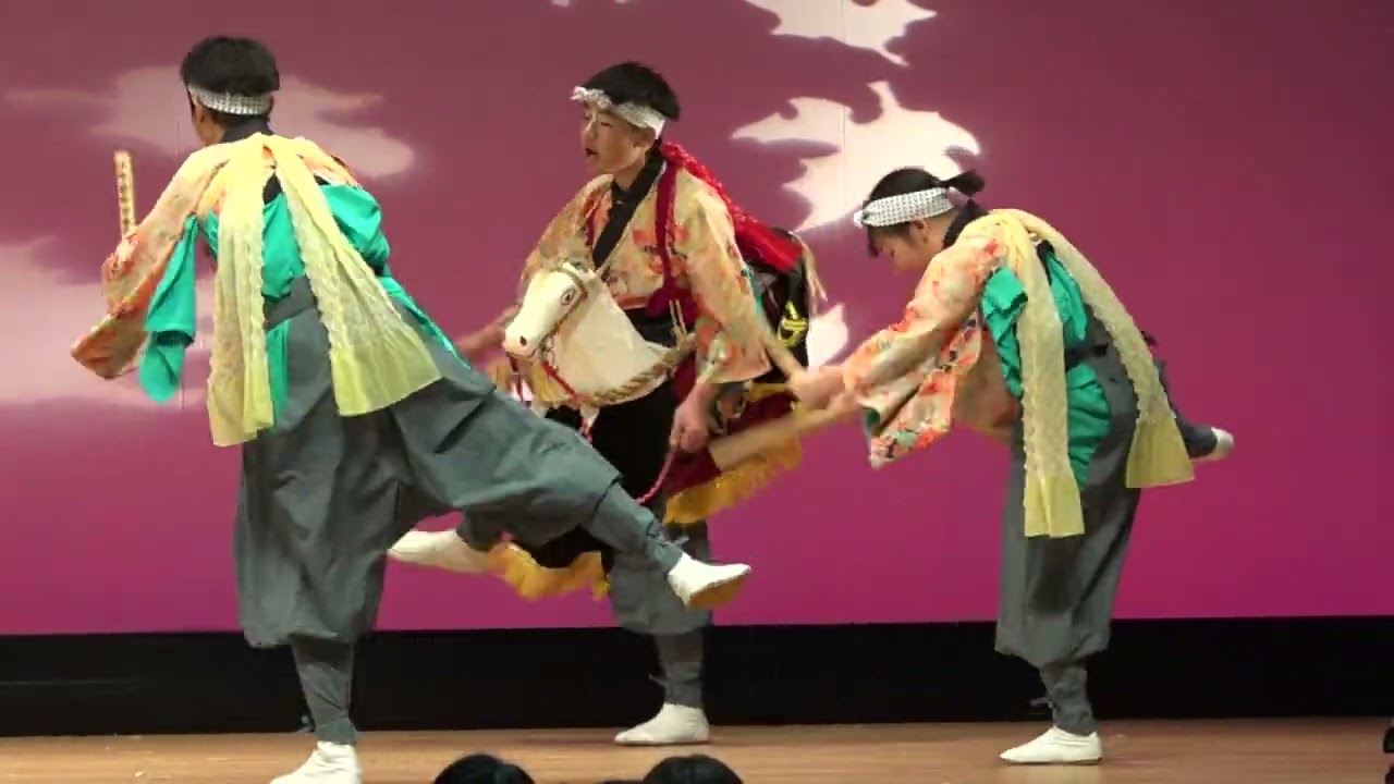 沼宮内駒踊り（2025年岩手町郷土芸能発表会）