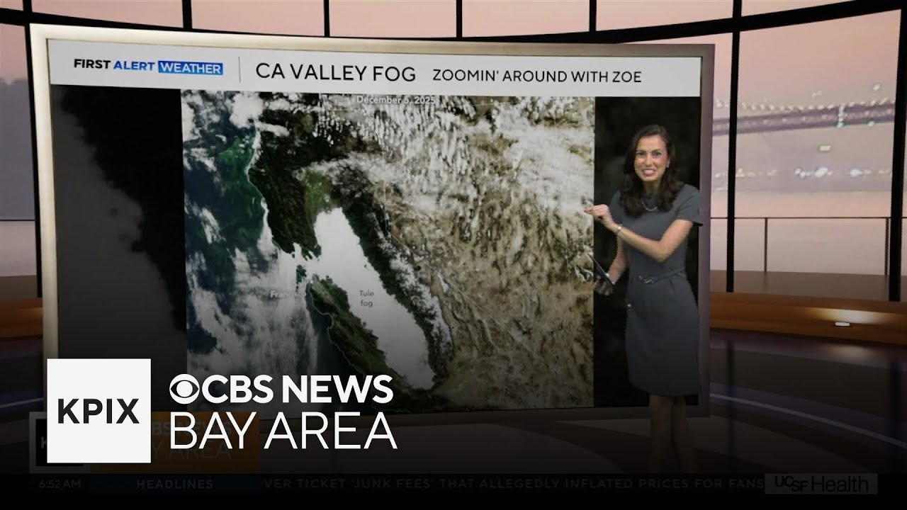 Central Valley fog, Bay Area poor air quality explained