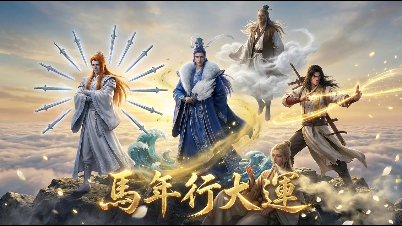 這不是遊戲 CG！AI 復活「海殤君、憶秋年」完全體——台灣傳奇 IP 跨越維度的視覺革命 (2026 馬年賀歲)