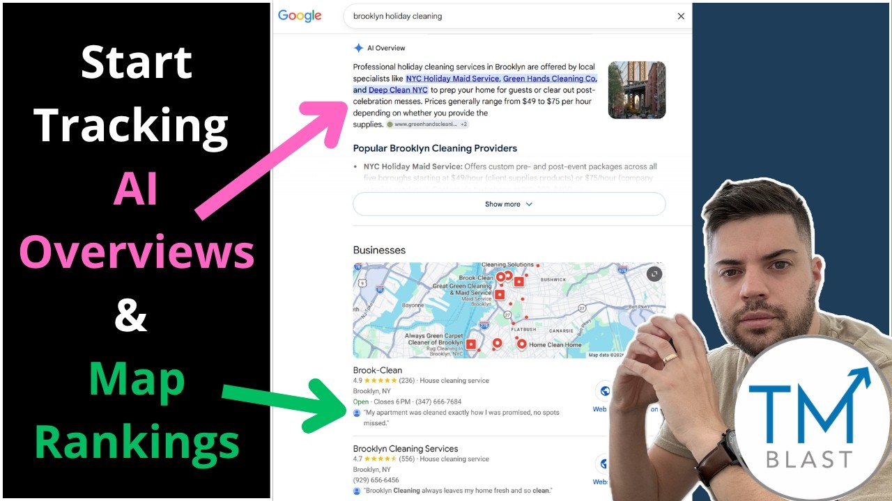 Start Tracking AI Overviews & Google Map Pack Rankings