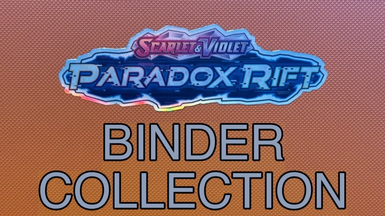 Pokemon Scarlet & Violet Paradox Rift Binder