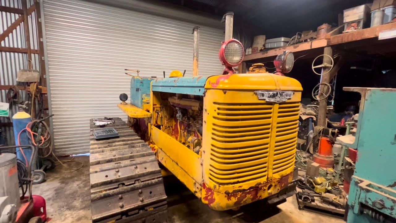 International Td18a Steering Clutch Removal