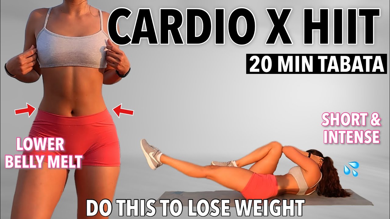 20 Minute Full Body Cardio HIIT Workout [NO REPEAT] - Do This To Lose Weight - Summer Shred Day 27