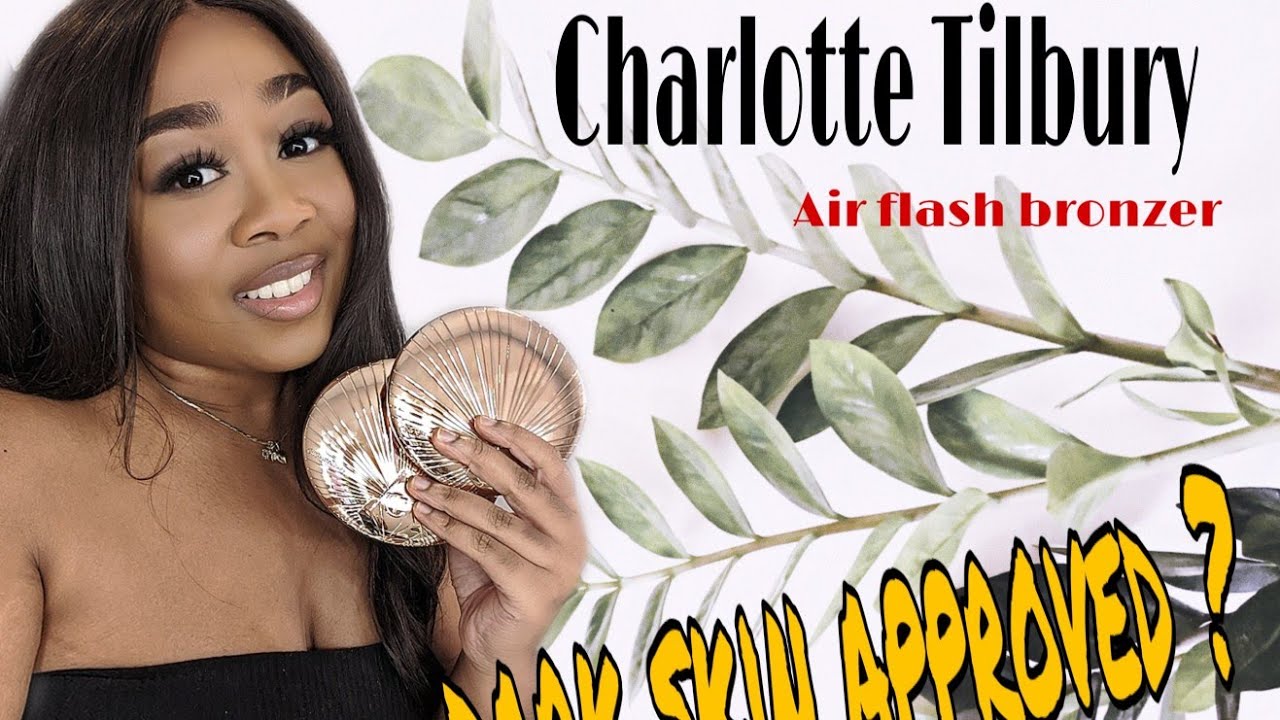 CHARLOTTE TILBURY AIRBRUSH BRONZER FIRST IMPRESSION/ REVIEW ON DARK SKIN : ELYSSA CANTAVE