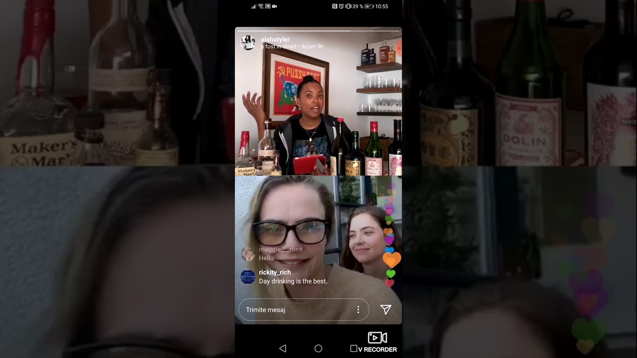 Instagram live: Aisha Tyler with Ashley Benson and Cara Delevingne