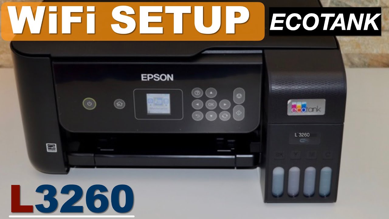 Настройка Epson EcoTank L3260 WiFi.