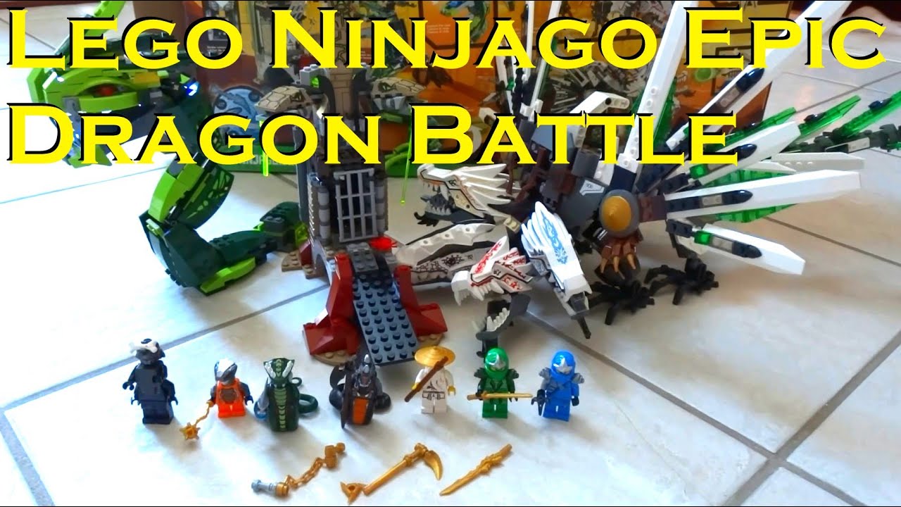 LEGO Ninjago Epic Dragon Battle Build