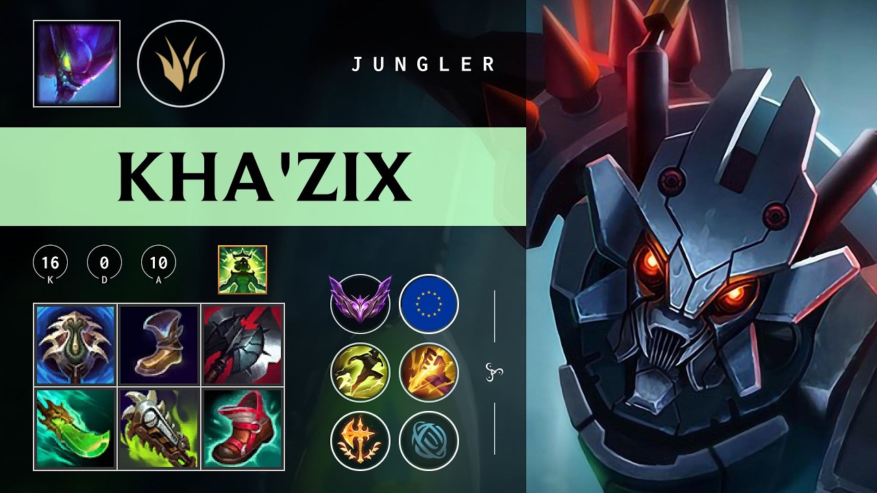Kha'Zix Jungle vs Nunu & Willump - EUW Master Patch 26.07