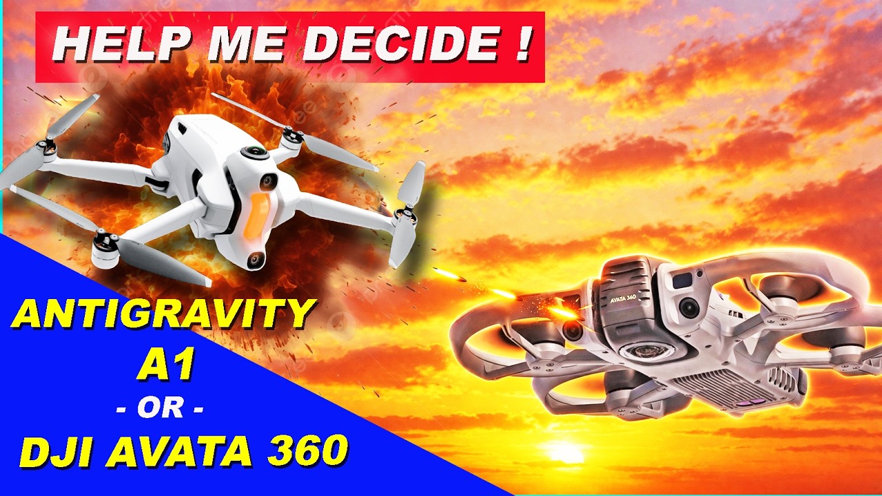 Pom&oacute;ż mi zdecydować &ndash; ANTIGRAVITY czy DJI?