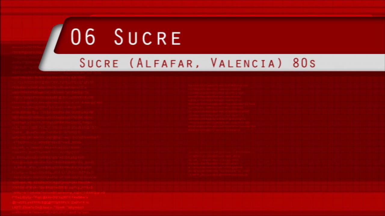 06 Discoteca Sucre (Alfafar, Valencia) 80s
