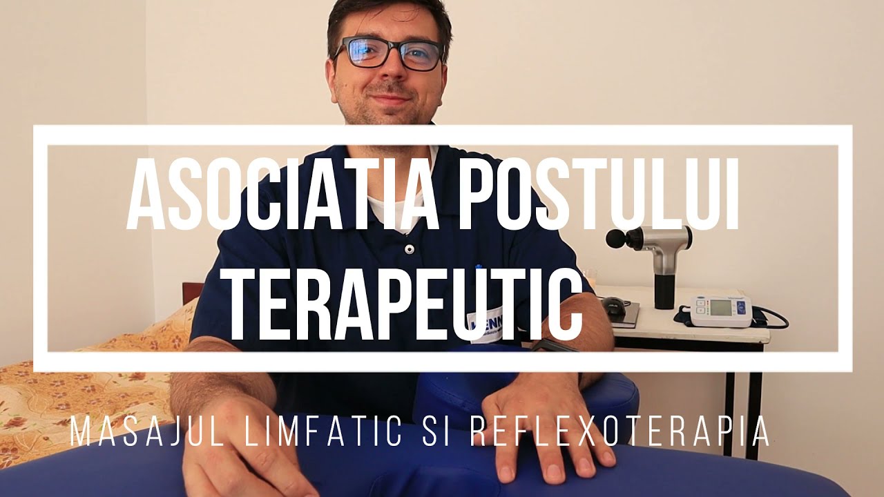 Masajul limfatic și reflexoterapia la Asociația Postului Terapeutic din Iași