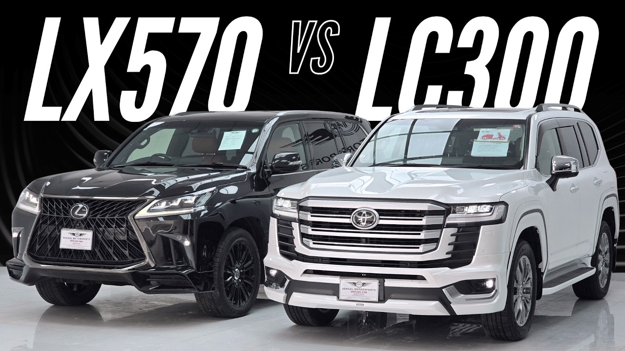 Toyota Land Cruiser ZX 300 2023 VS Lexus LX 570 2020. Which One is Superior?