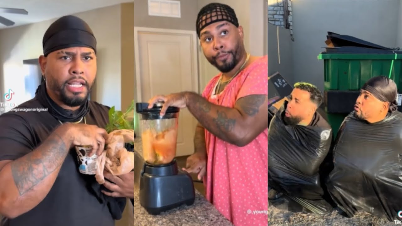 A PAPOTICO LO TIRARON A LA BASURA | LOS NUEVOS TIKTOK DE YOUNG SWAGON Y SUS AMIGOS | RECOPILACIONES