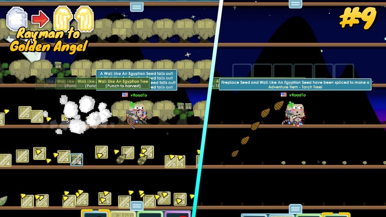HUGE MASS ALMOST DONE!! 😍 | Rayman to Golden Angel #9 | Growtopia