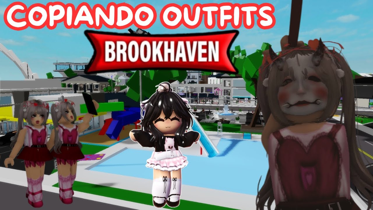 COPIANDO OUTFITS EN BROOKHAVEN | SALE MAL | #PAULITA12 #ROBLOX