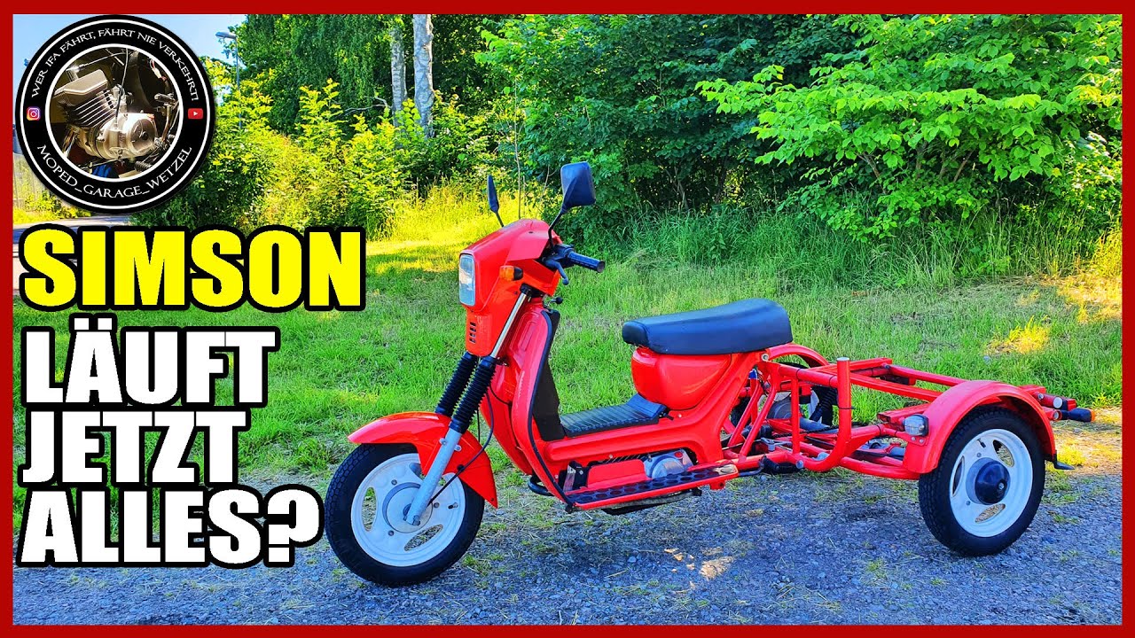 Simson SD 50 Albatros Probefahrt❗ | Läuft die Mopete jetzt ohne Probleme❓️
