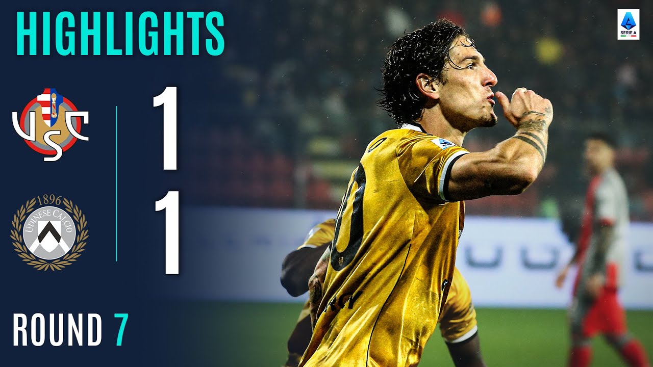 CREMONESE-UDINESE 1-1 | HIGHLIGHTS | Zaniolo Rescues Draw For Udinese | Serie A 2025/26