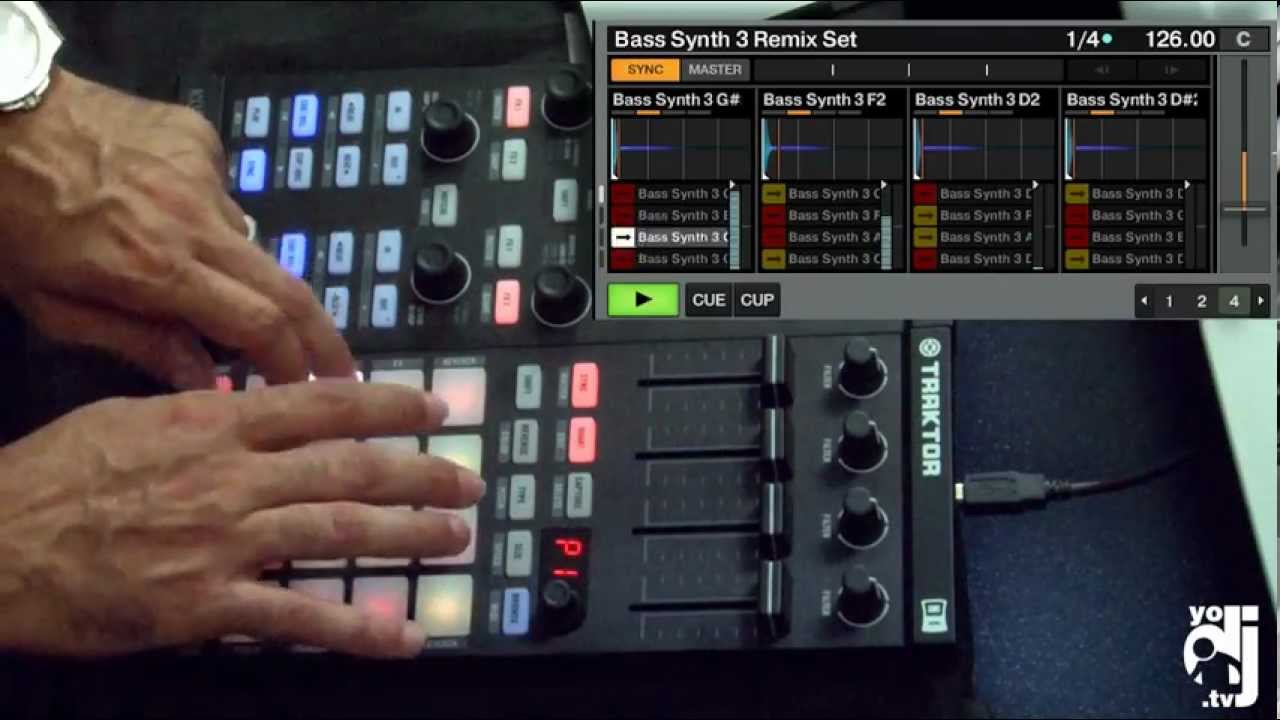 YODJ.tv - Demo Traktor Kontrol F1