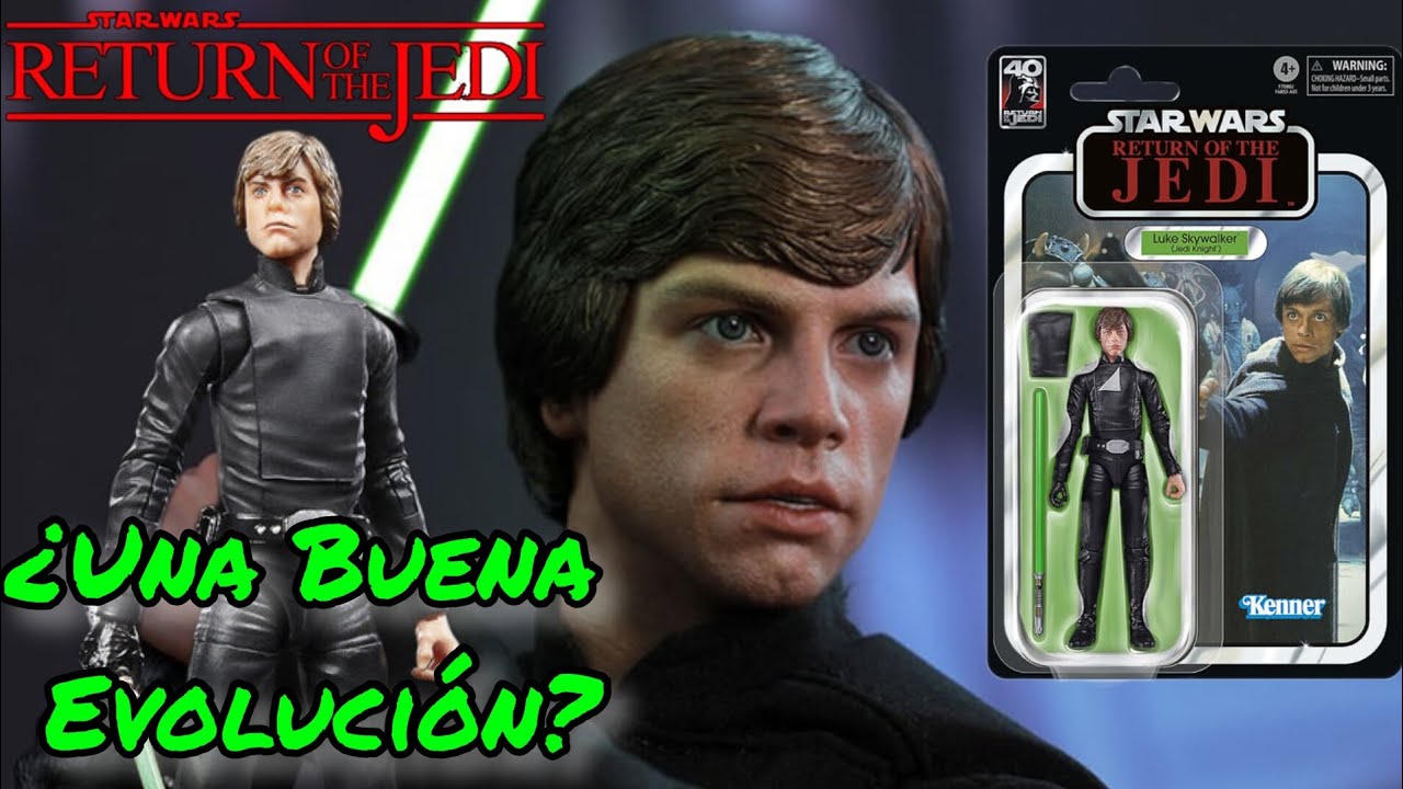 Luke Skywalker (Jedi Knight) Star Wars Return of the Jedi 40 Anniversary Black Series Revisión