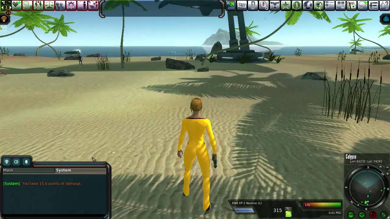 Новый интерфейс и управление в Entropia Universe часть 1