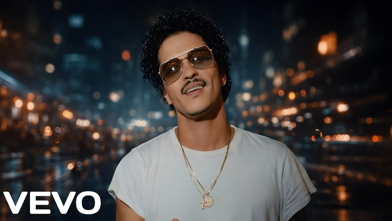 Bruno Mars - Velvet Lips & Vinyl Kisses ( Official Lyric Video ) 