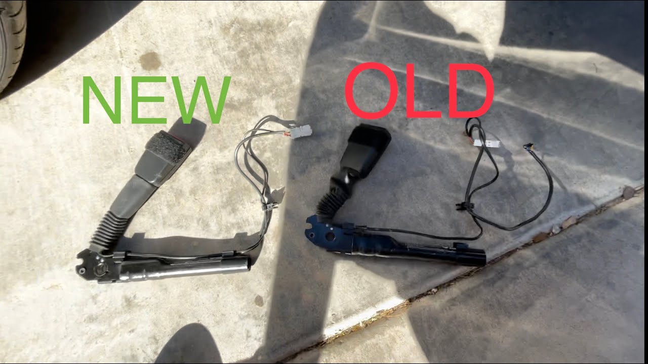 2012-2018 BMW 328i Driver passenger restraint seat belt pretensioner replacement