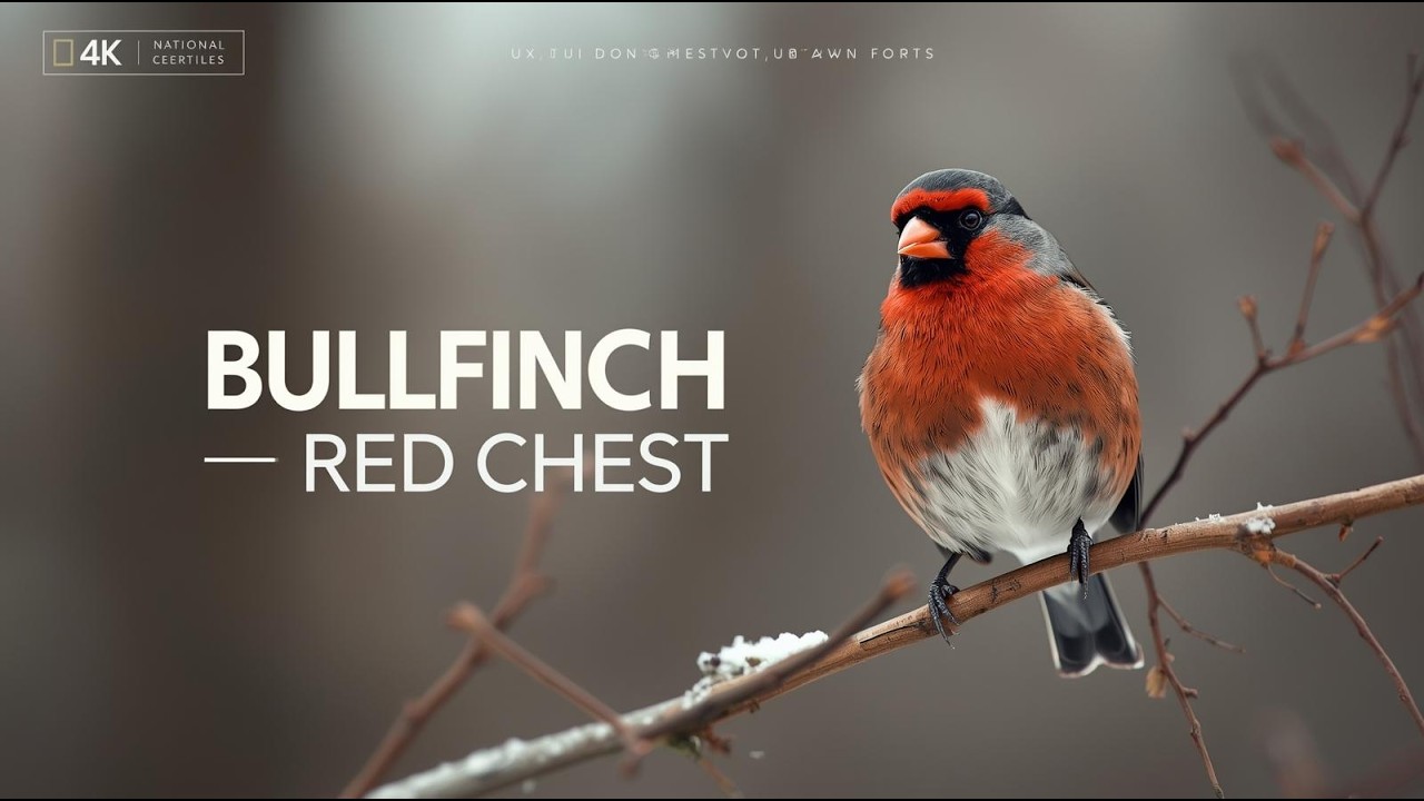 Bullfinch The Quiet Bird of Winter Forests