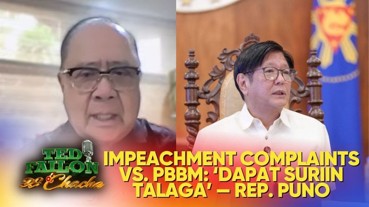 Dalawang impeachment complaint vs. Pres. Marcos Jr., sinusuri na ng Kamara | Ted Failon & DJ Chacha