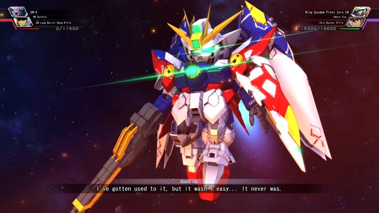SD Gundam G Gen Cross Rays - XXXG-00W0 Wing Gundam Proto Zero (Heero Yuy) (Gundam Wing)