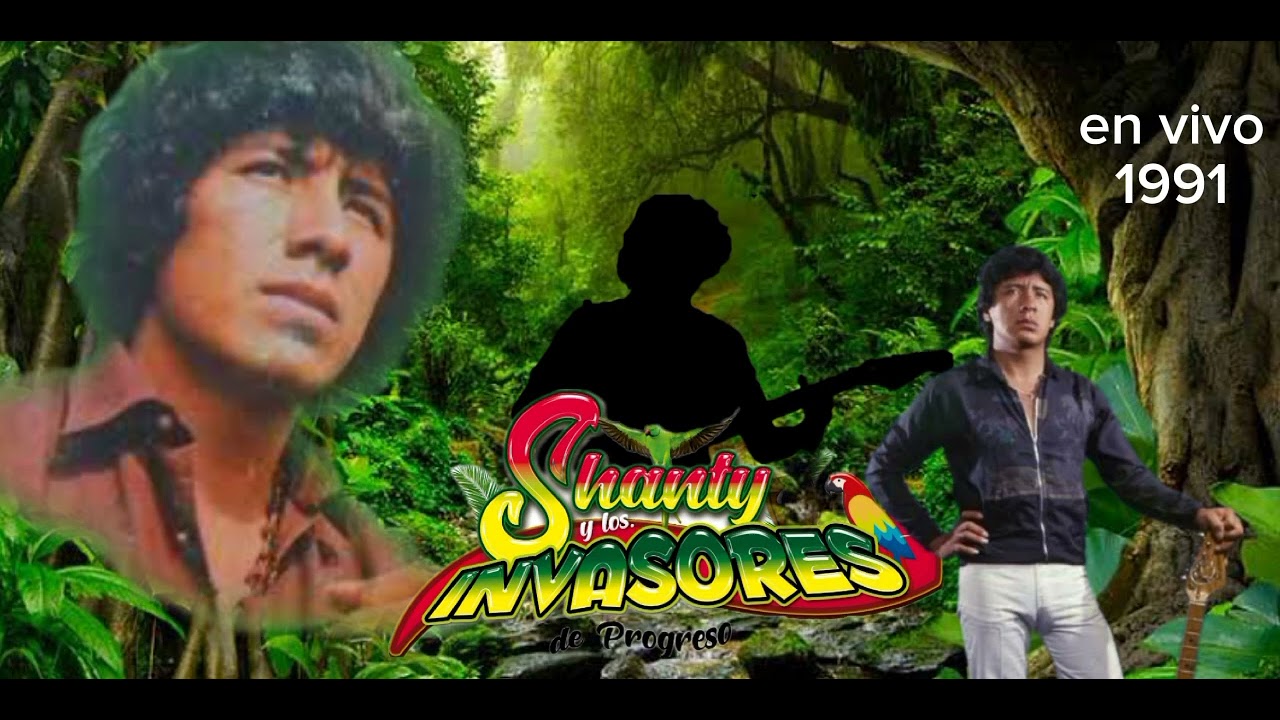shanty y los invasores de progreso Mix en vivo 1991